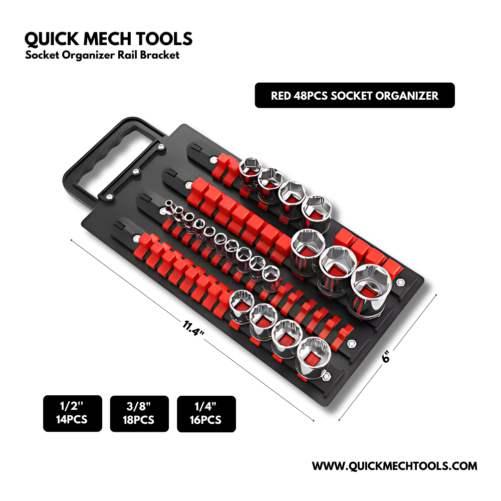 Socket Organizer Rail Bracket