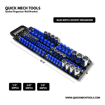 Socket Organizer Rail Bracket
