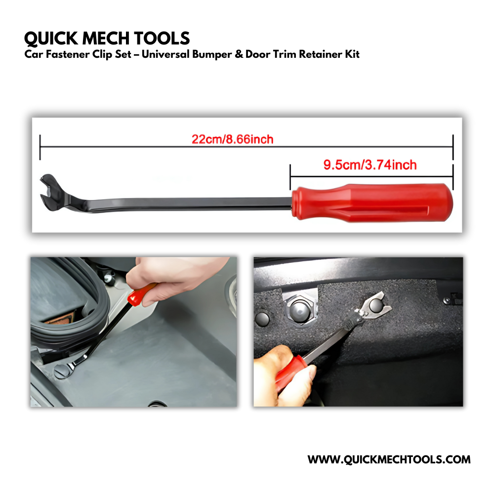 Car Fastener Clip Set – Universal Bumper & Door Trim Retainer Kit