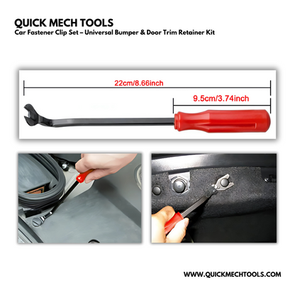 Car Fastener Clip Set – Universal Bumper & Door Trim Retainer Kit