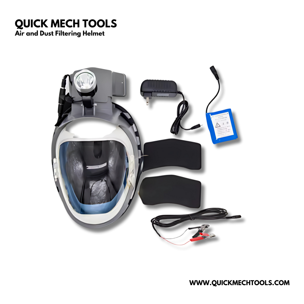 Air And Dust Filtering Helmet