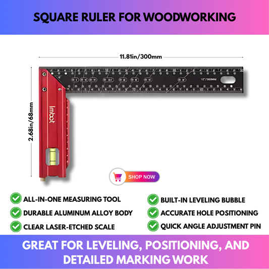 Square Ruler For Woodworking