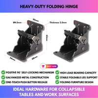 Heavy-Duty Folding Hinge