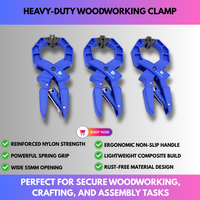 Heavy-Duty Woodworking Clamp