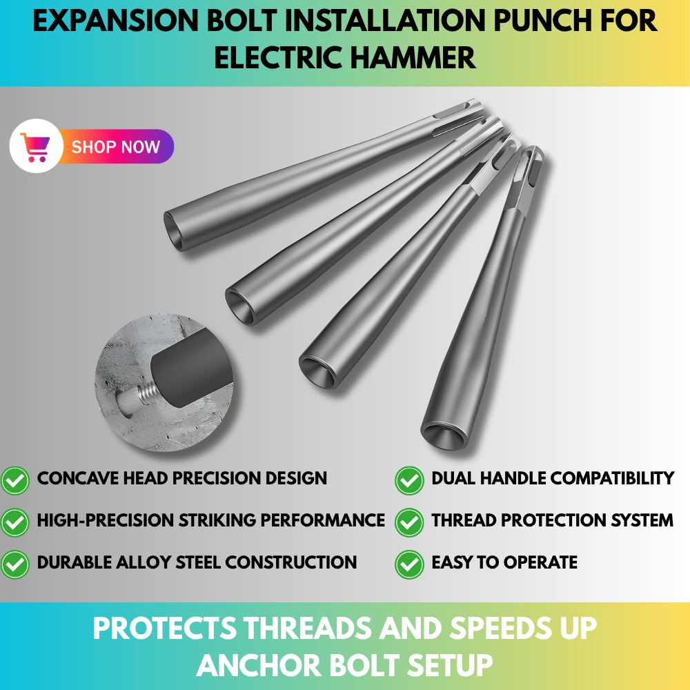 Expansion Bolt Installation Punch for Electric Hammer