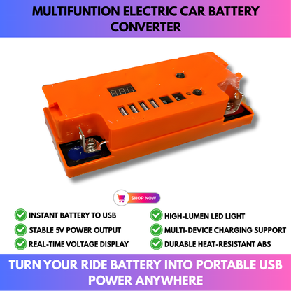 Multifuntion Electric Car Battery Converter