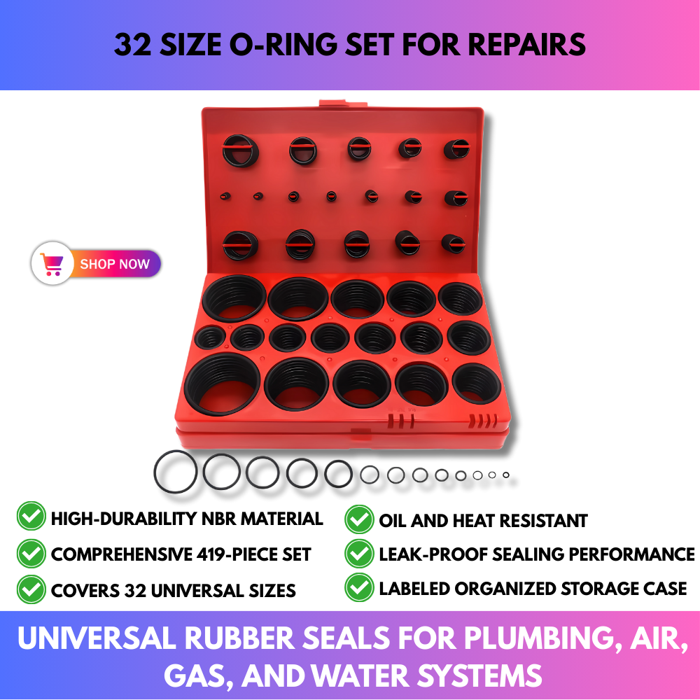 32 Size O-Ring Set for Repairs