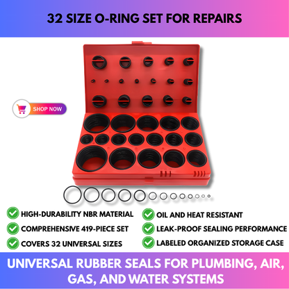 32 Size O-Ring Set for Repairs