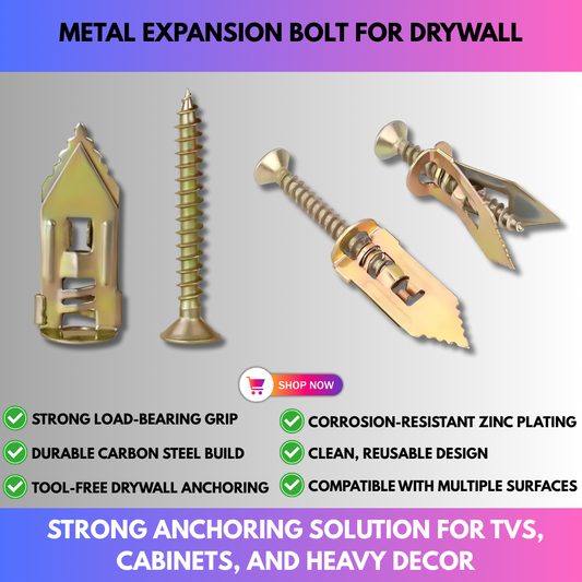Metal Expansion Bolt for Drywall
