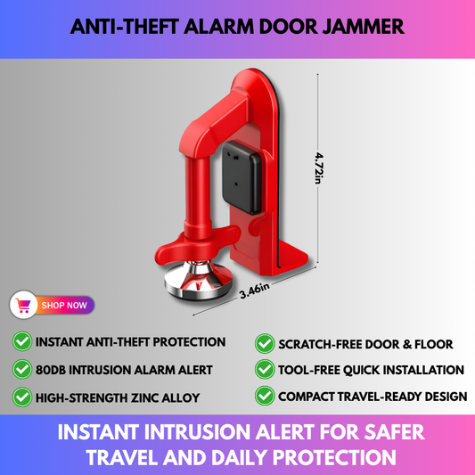 Anti-Theft Alarm Door Jammer