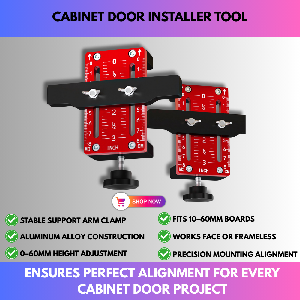 Cabinet Door Installer Tool