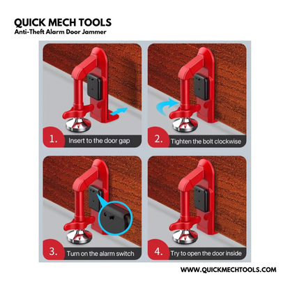 Anti-Theft Alarm Door Jammer