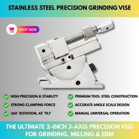 2-Inch Stainless Steel Precision Grinding Vise