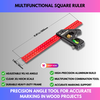 Multifunctional Square Ruler