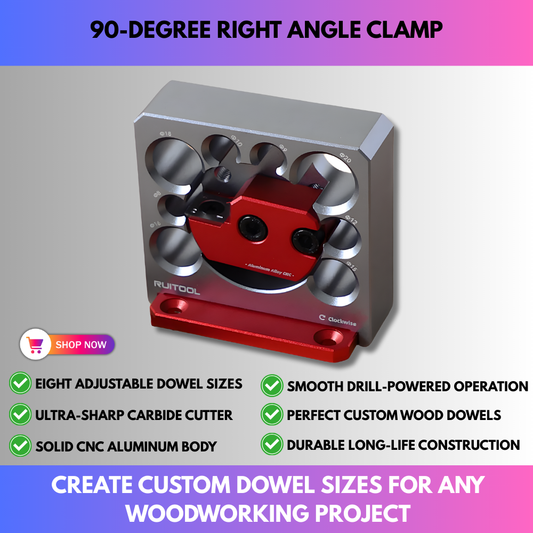 Adjustable Wood Dowel Maker