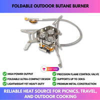 Foldable Outdoor Butane Burner