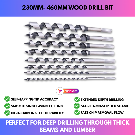 230mm- 460mm Wood Drill Bit
