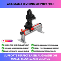 Multifunctional Adjustable Leveling Support Pole