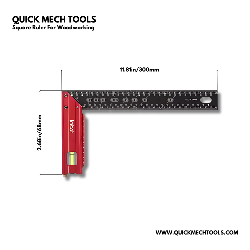 Square Ruler For Woodworking – QMT