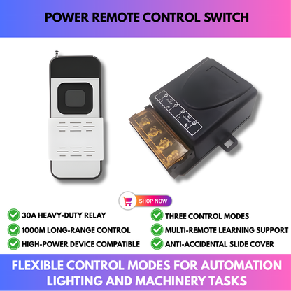 Power Remote Control Switch