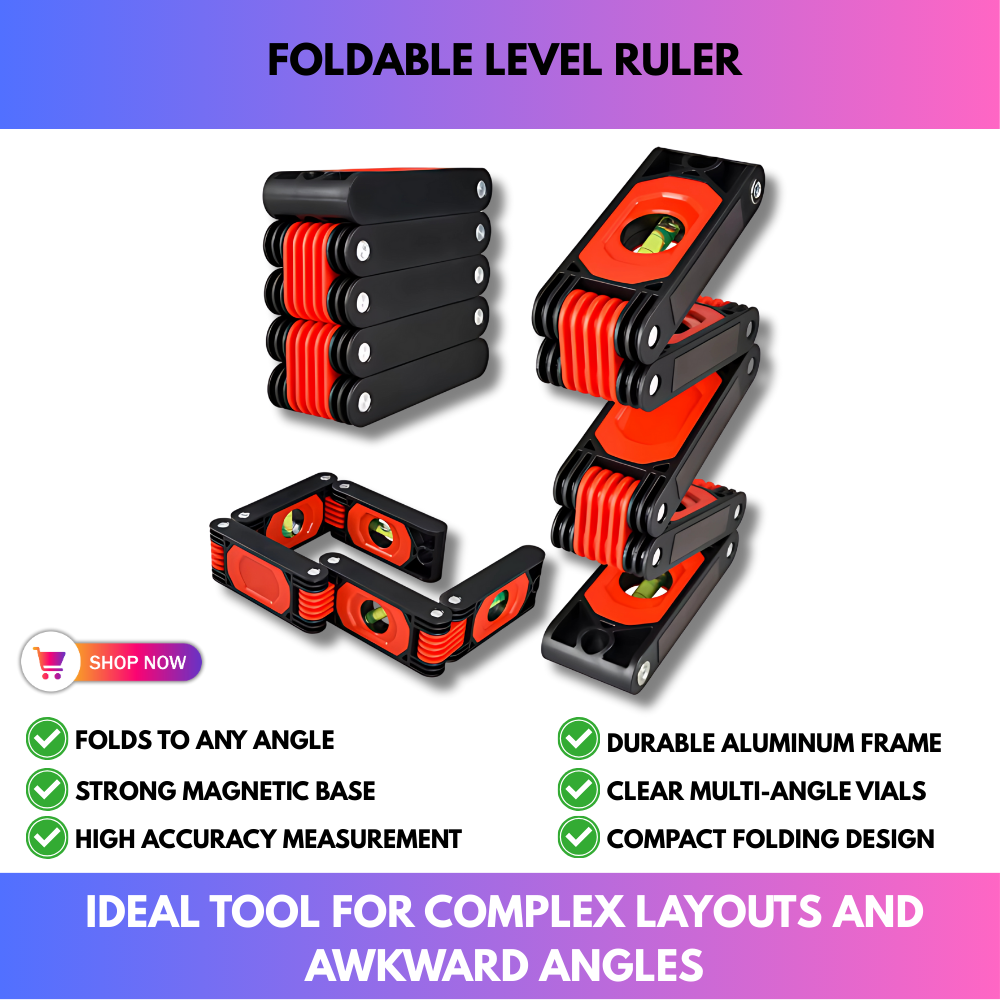 Foldable Level Ruler