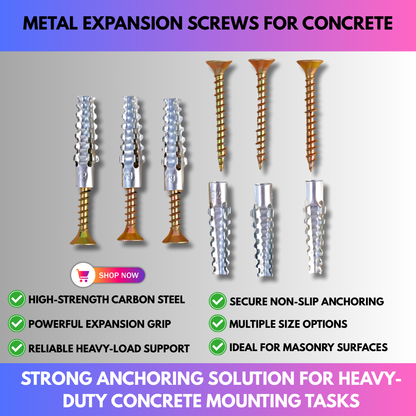 Metal Expansion Screws For Concrete