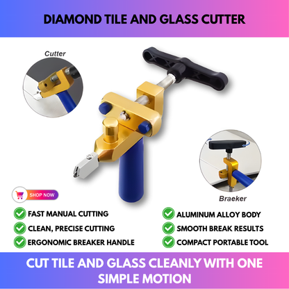 Diamond Tile And Glass Cutter
