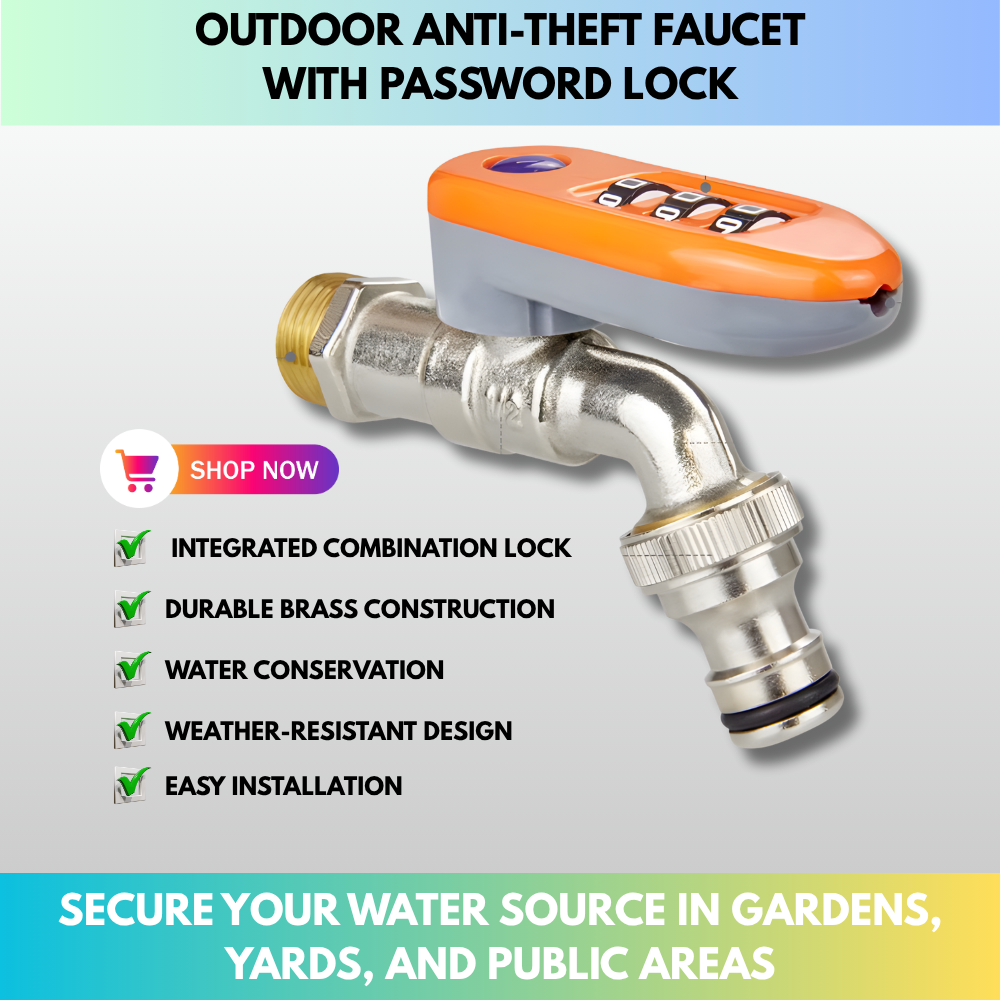 Outdoor Combination Lock Faucet