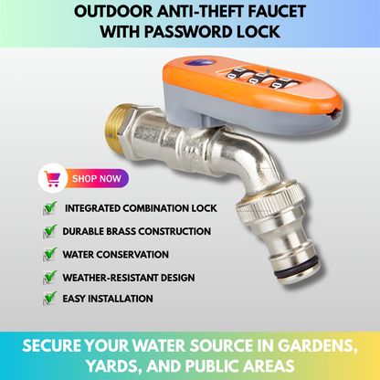 Outdoor Combination Lock Faucet