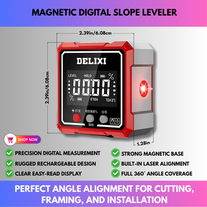 Magnetic Digital Slope Leveler