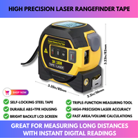 High Precision Laser Rangefinder Tape