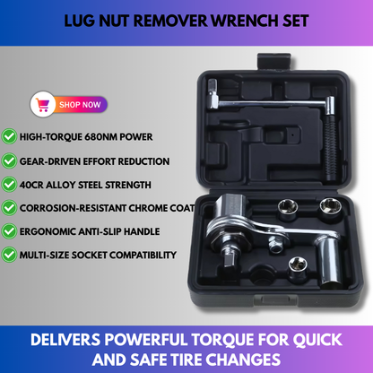 Lug Nut Remover Wrench Set