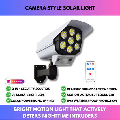 Camera Style Solar Light