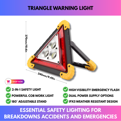 Triangle Warning Light