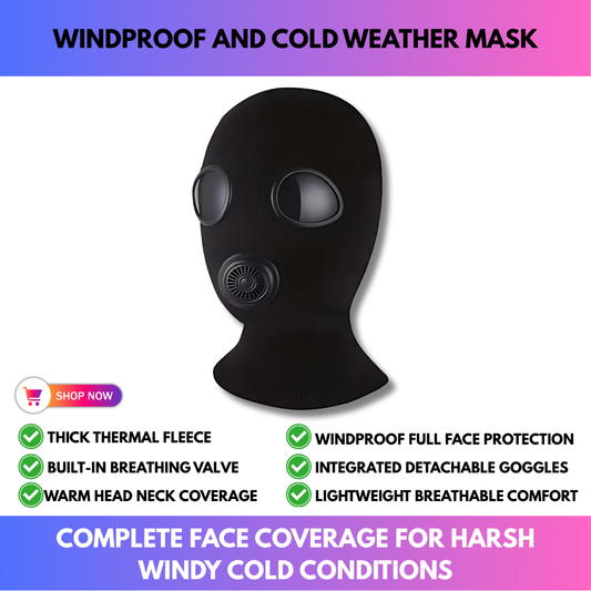 Windproof And Cold Weather Mask