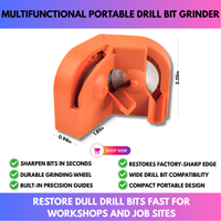 Multifunctional Portable Drill Bit Grinder