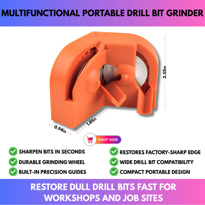 Multifunctional Portable Drill Bit Grinder