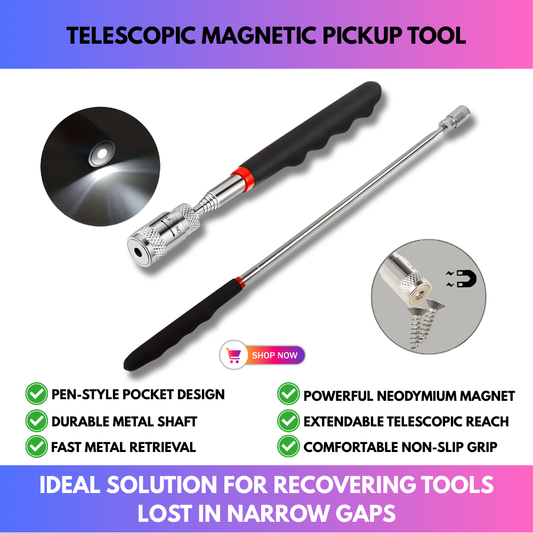 Telescopic Magnetic Pickup Tool