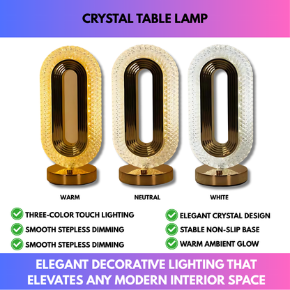 Crystal Table Lamp