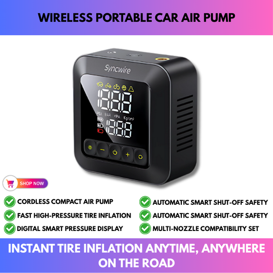 Wireless Portable Car Air Pump