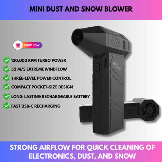 Mini Dust And Snow Blower