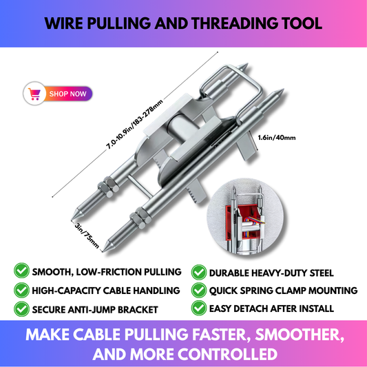 Wire Pulling And Threading Tool