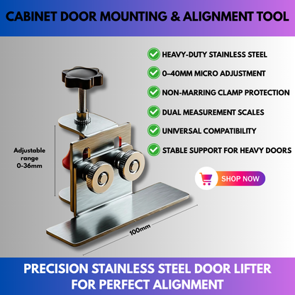 Cabinet Door Mounting & Alignment Tool