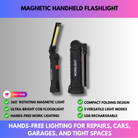 Magnetic Handheld Flashlight