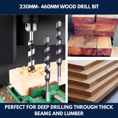 230mm- 460mm Wood Drill Bit view 3