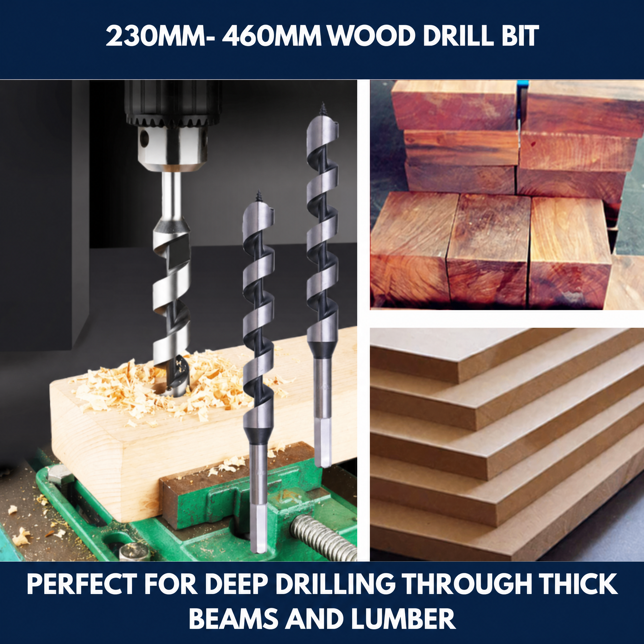 230mm- 460mm Wood Drill Bit