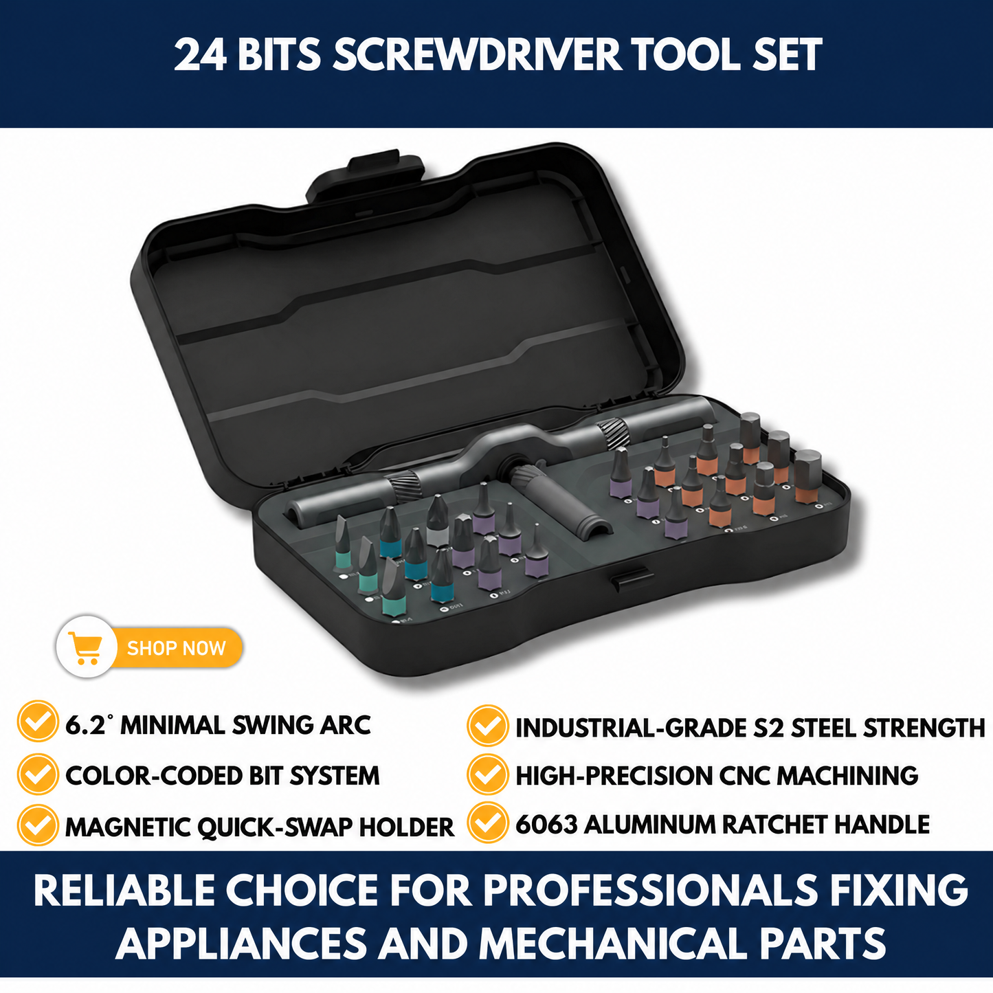 24 Bits Screwdriver Tool Set