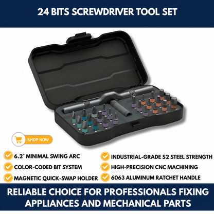 24 Bits Screwdriver Tool Set