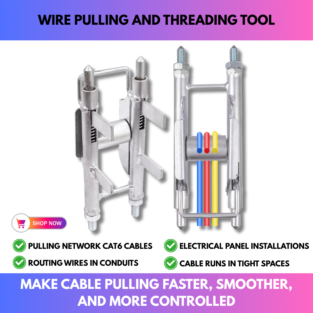 Wire Pulling And Threading Tool