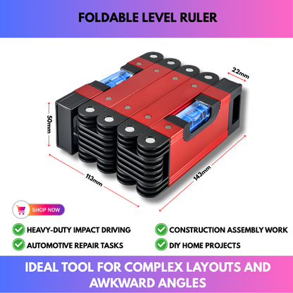 Foldable Level Ruler